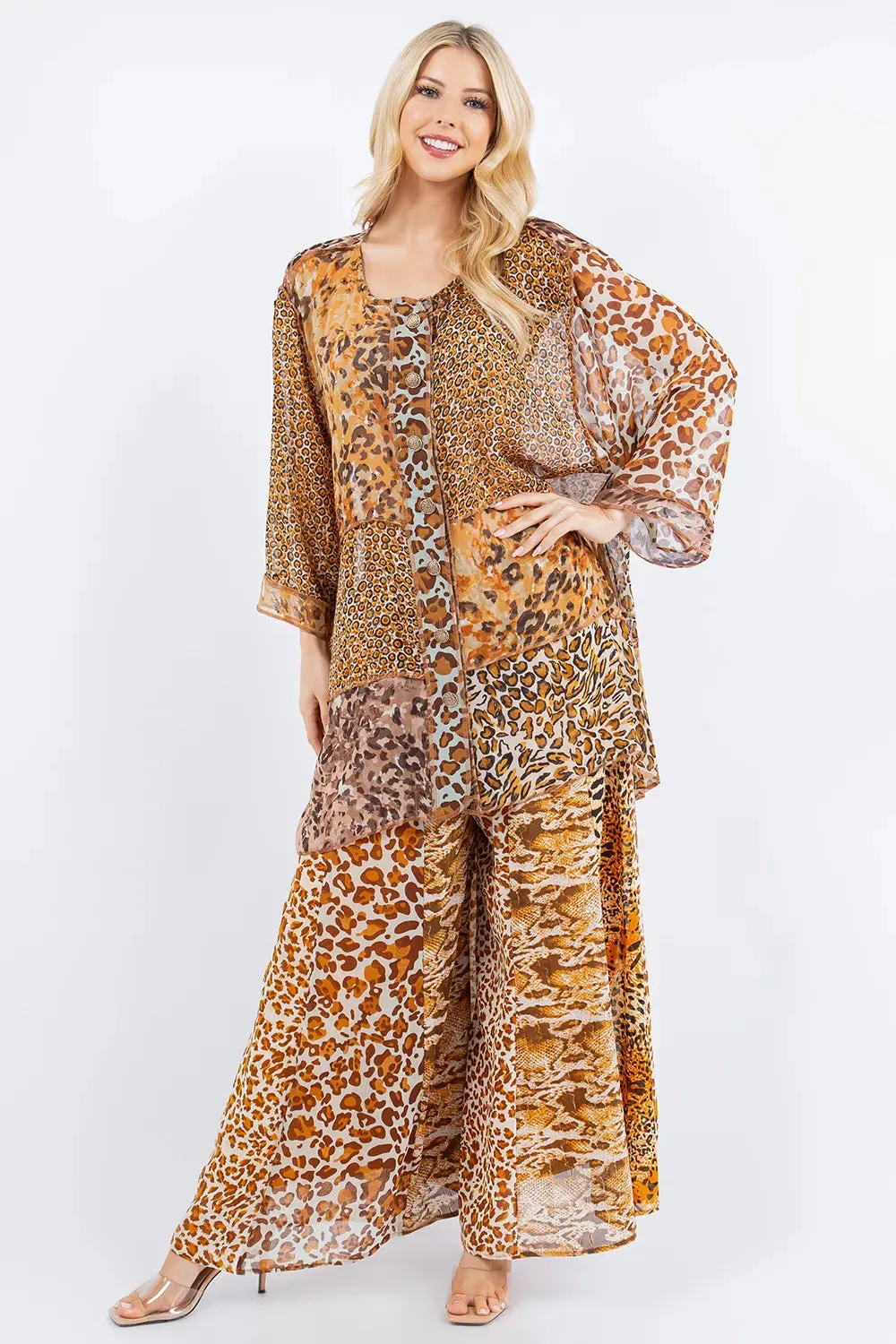 Sterling Style Short Happy Coat - 5816SHC GOLD/TAN