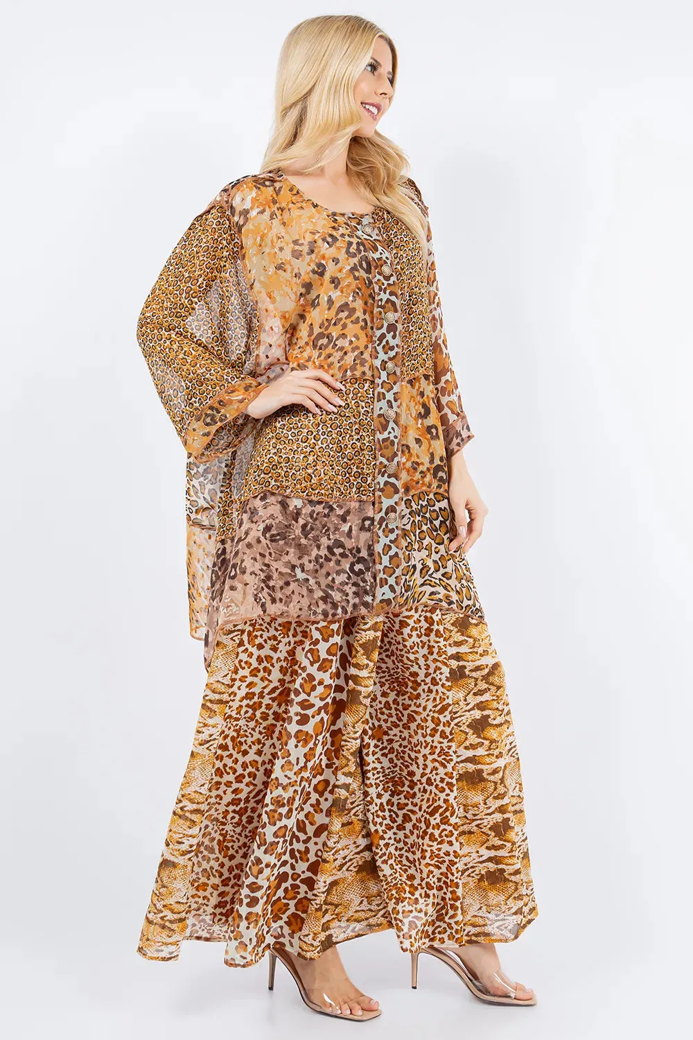 Sterling Style Short Happy Coat - 5816SHC GOLD/TAN
