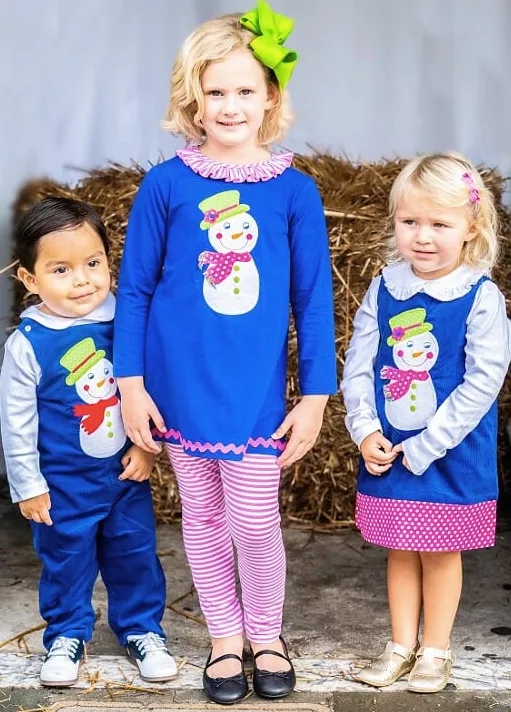 The Bailey Boys Reversible Snowman Longall