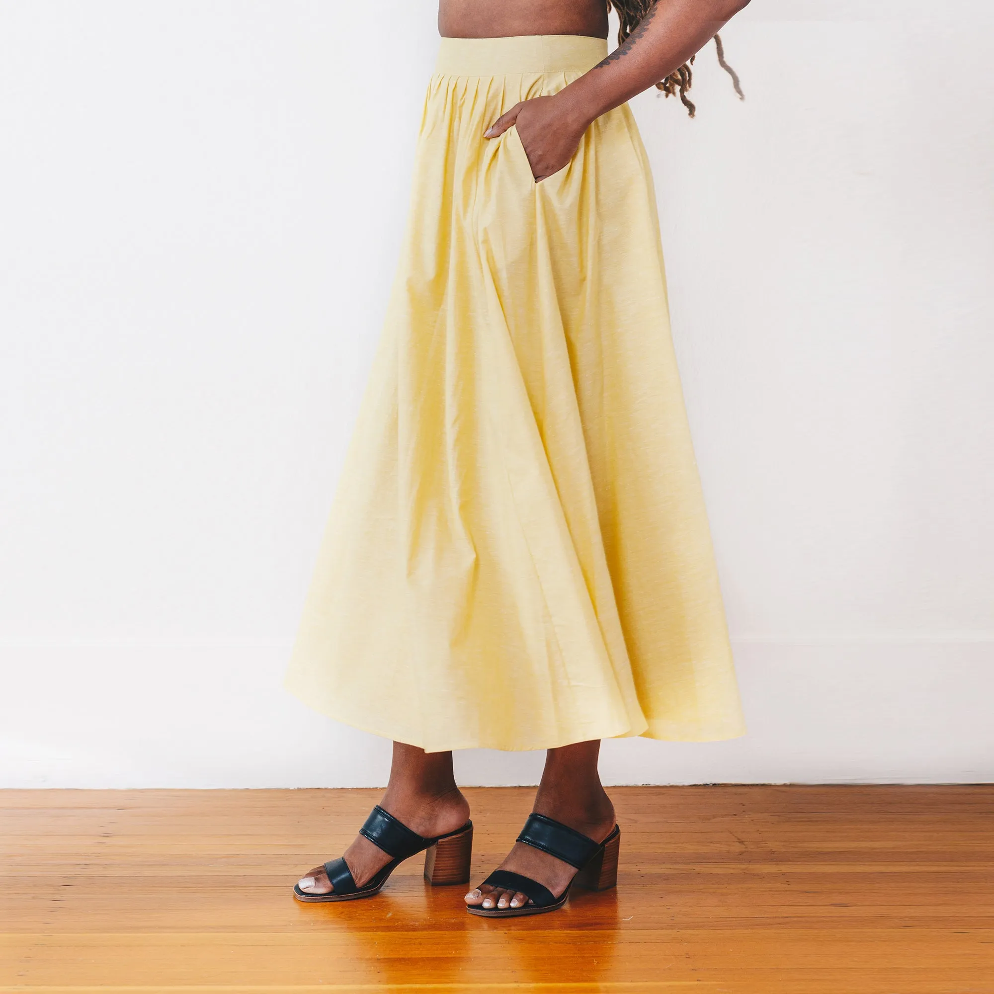 The Cotton/Silk Hazel Skirt