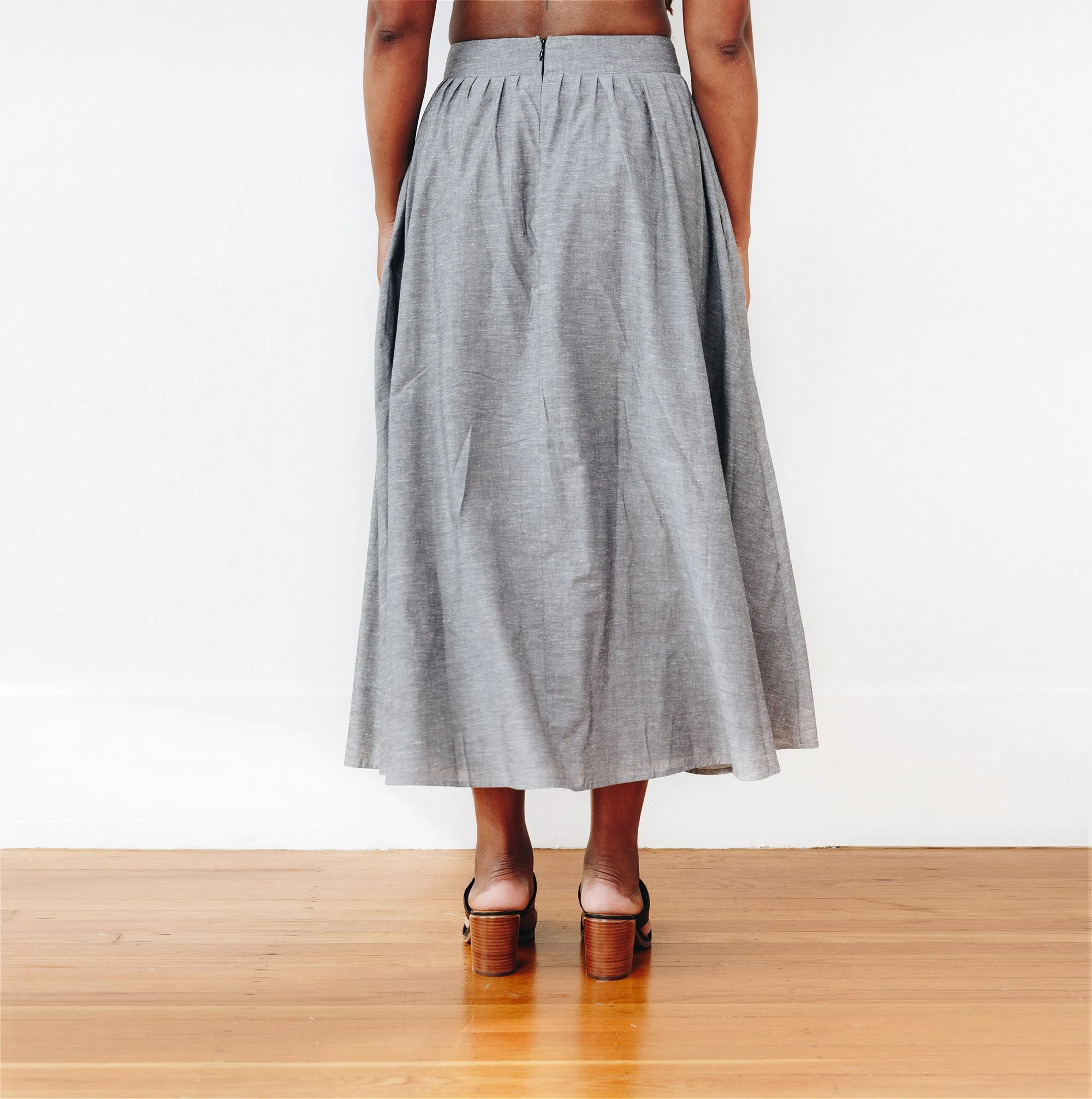 The Cotton/Silk Hazel Skirt