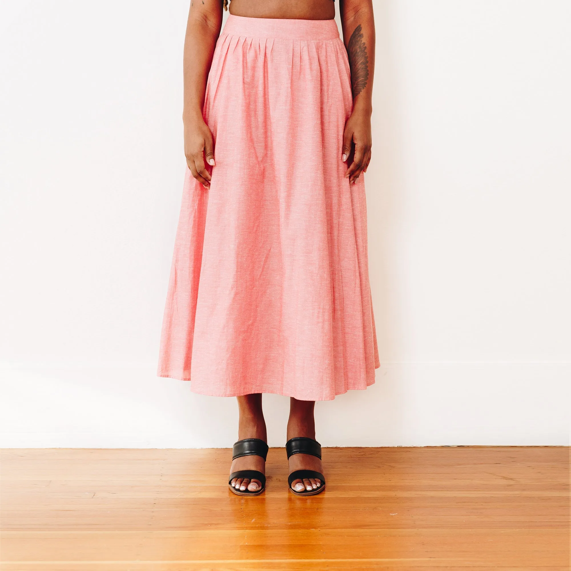 The Cotton/Silk Hazel Skirt