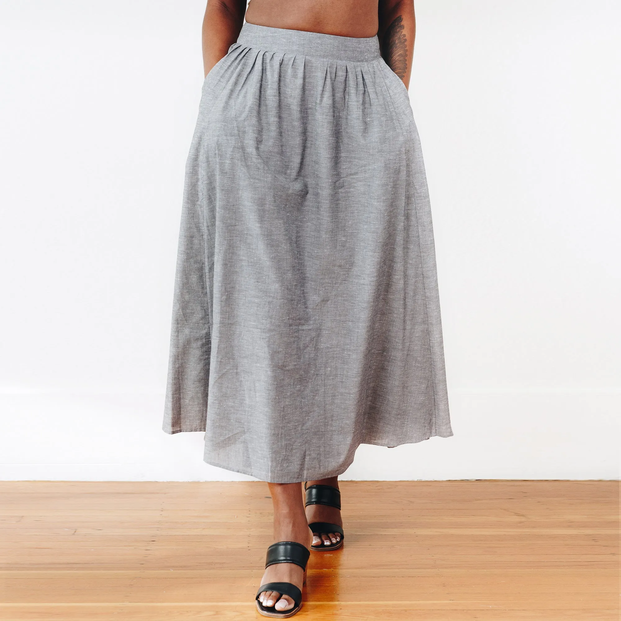 The Cotton/Silk Hazel Skirt