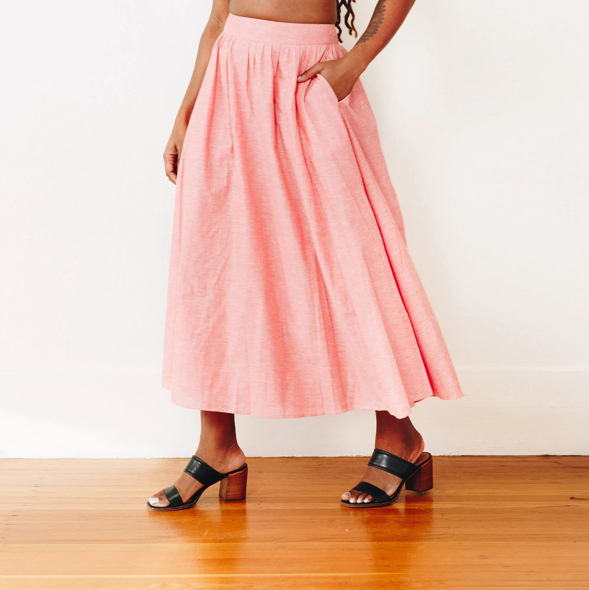 The Cotton/Silk Hazel Skirt