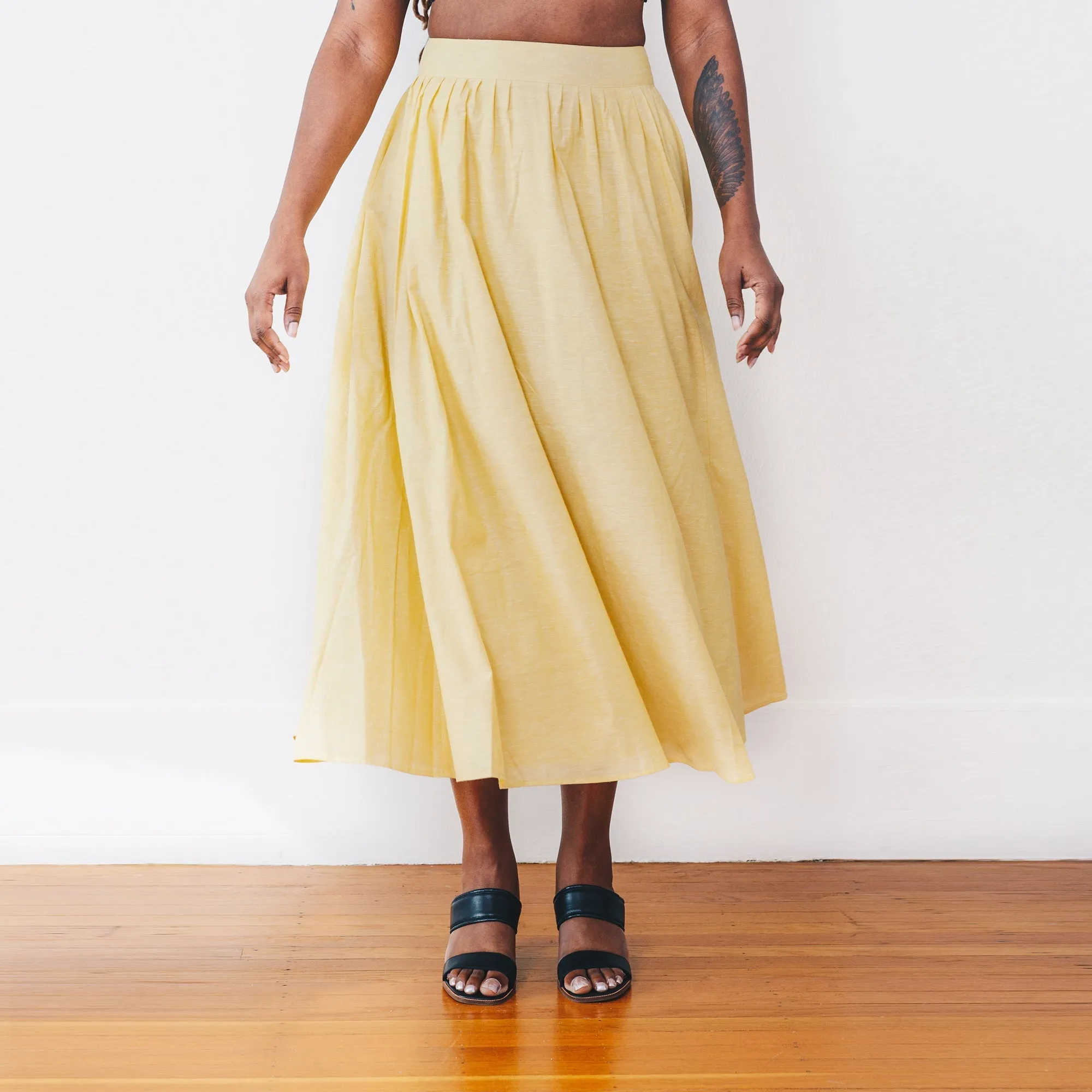 The Cotton/Silk Hazel Skirt
