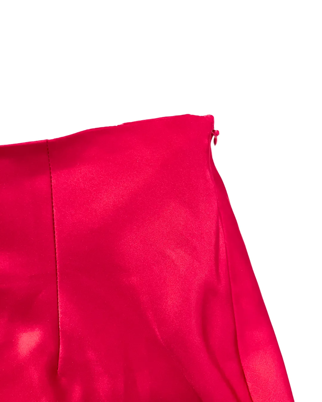 Tiger Mist Pink Drawstring Mini Skirt