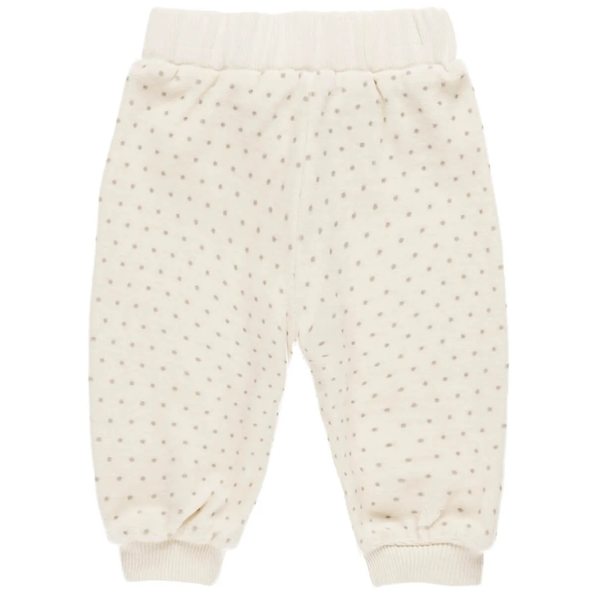 Velour Relaxed Sweatpant in Polka Dot by Quincy Mae