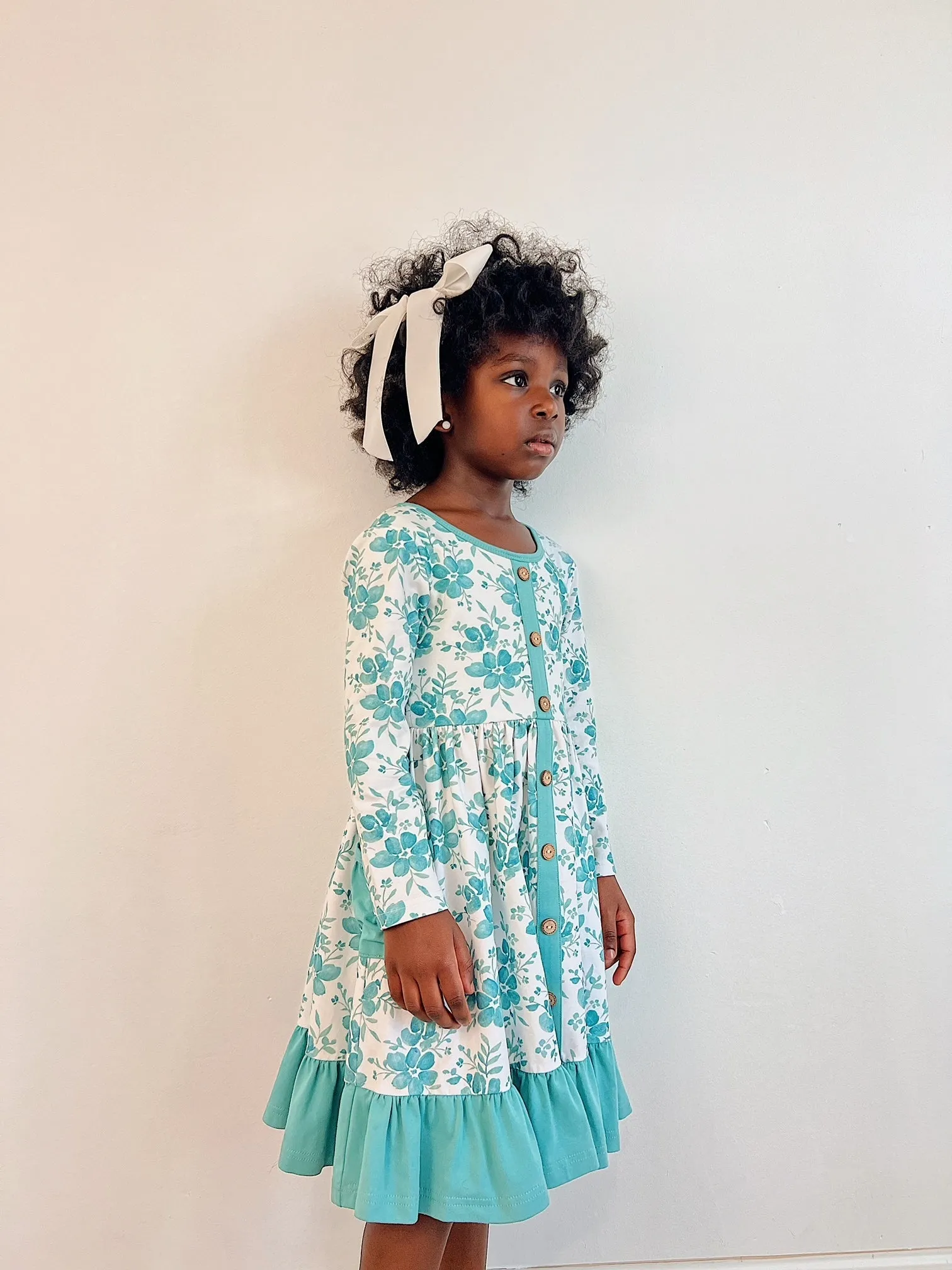 Winter Floral Annie Dress