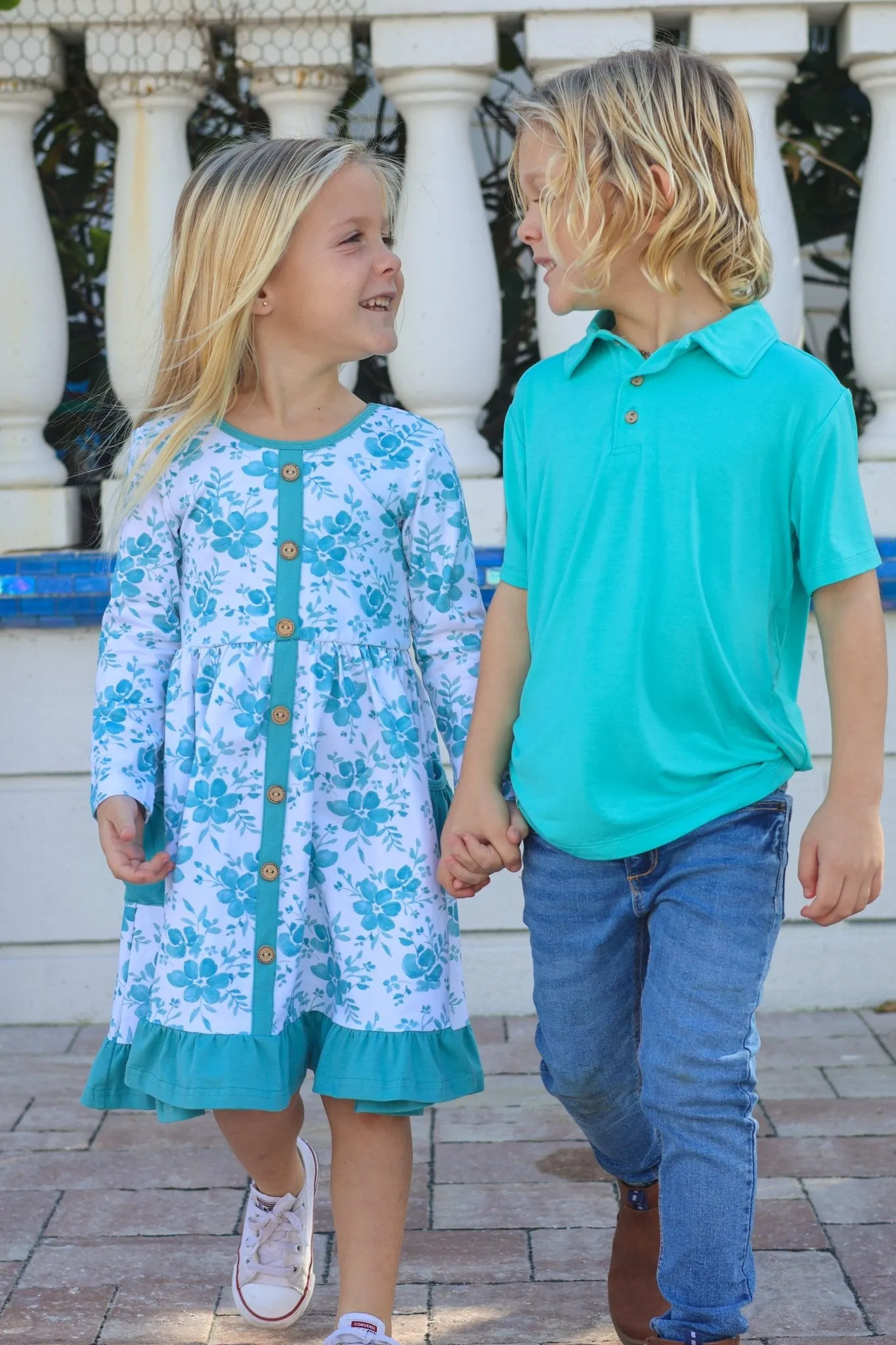 Winter Floral Annie Dress